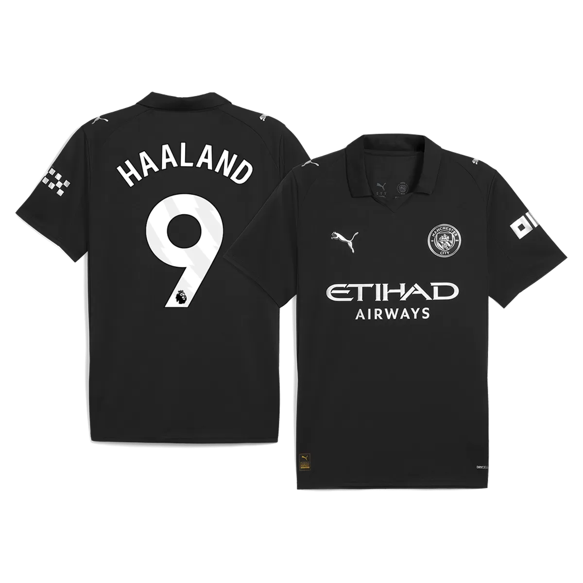 HAALAND #9 Manchester City Away Jersey 2025/26