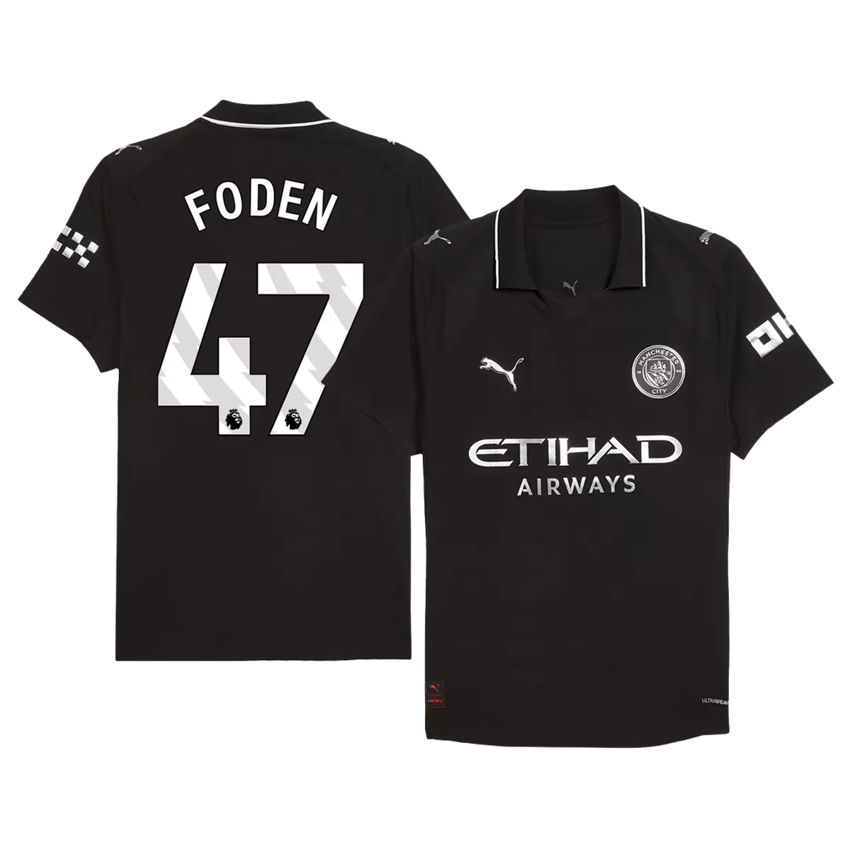 FODEN #47 Manchester City Away Match Jersey Player Version 2025/26